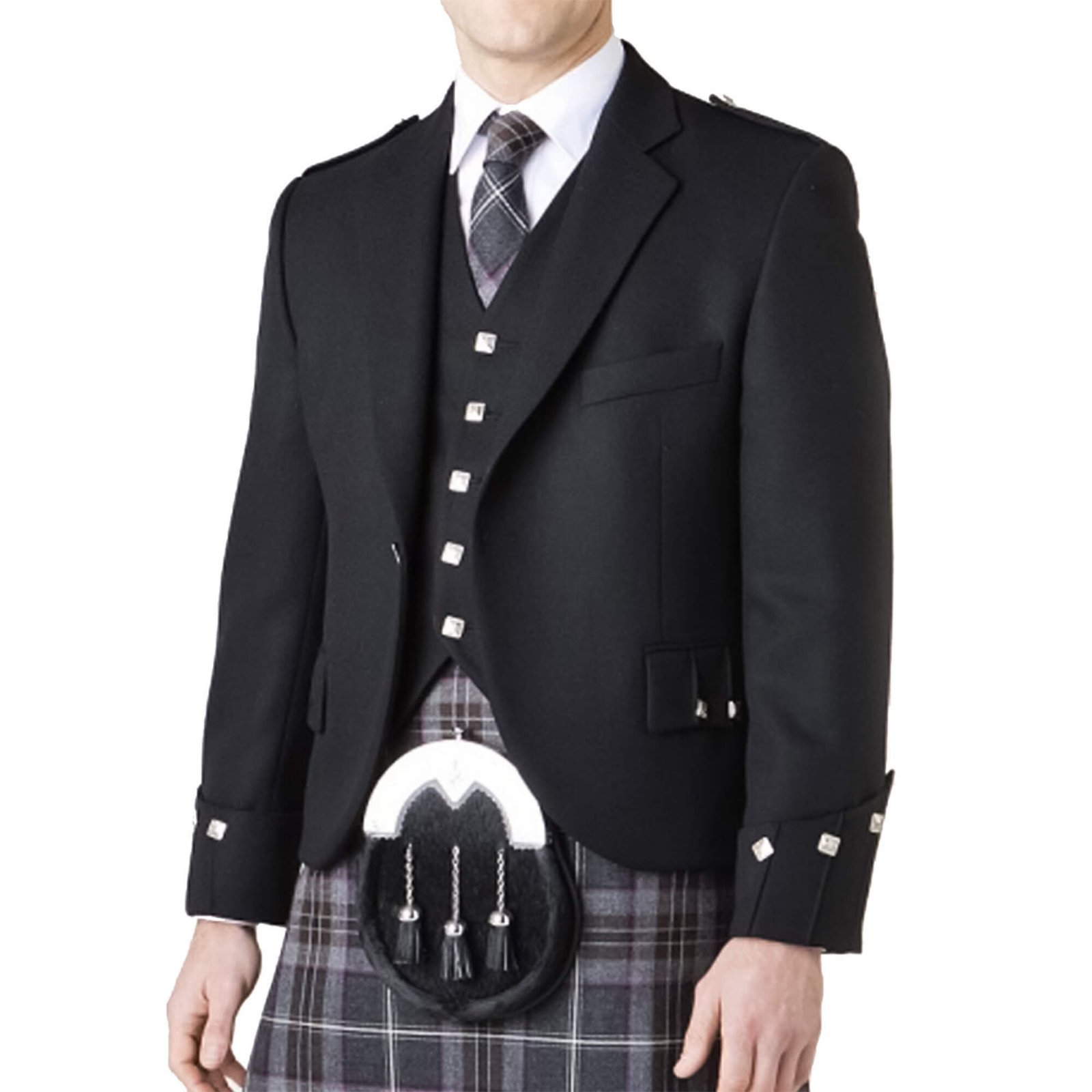 Argyle-Kilt-Jacket-Black