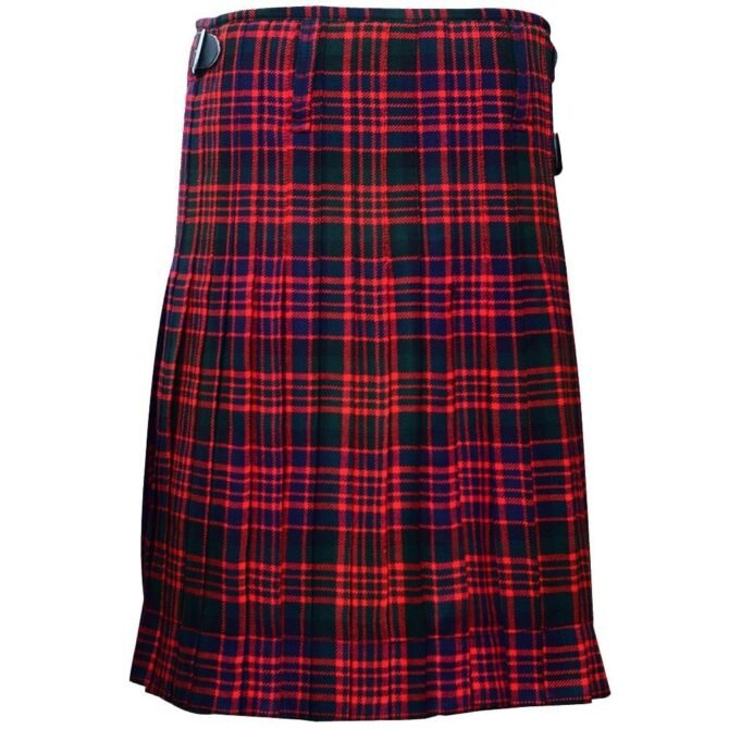 Macdonald Tartan Kilt Back