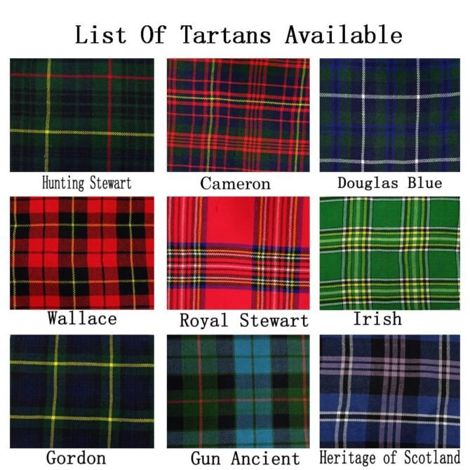 Tartans-Available