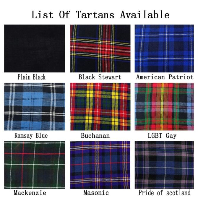 Tartans-Available