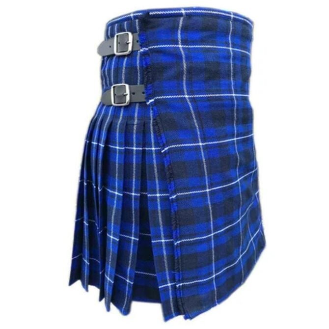 American Patriot Tartan Kilt Side