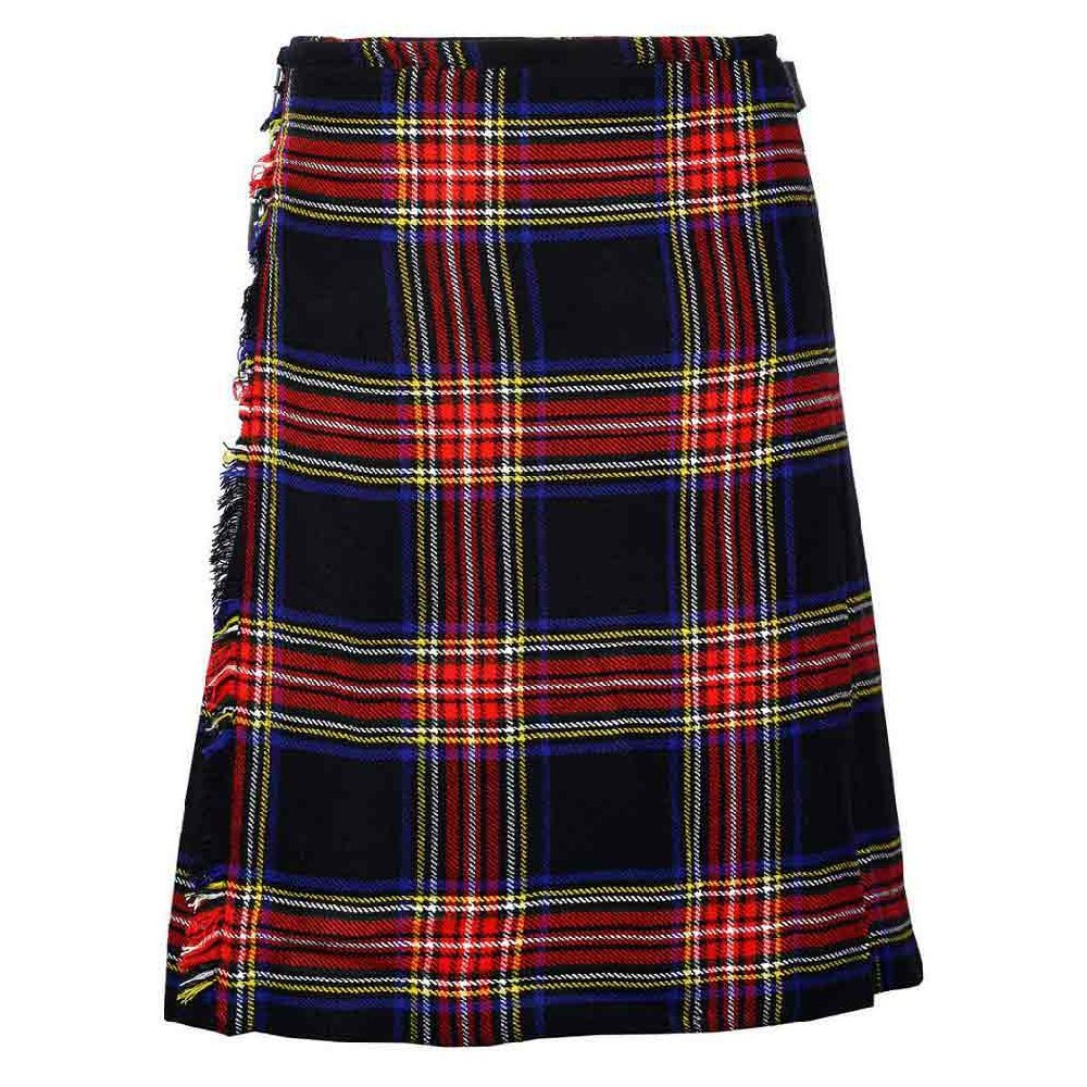 Black Stewart Tartan Kilt