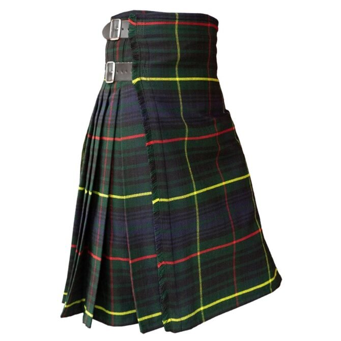 Hunting Stewart Tartan Kilt Side