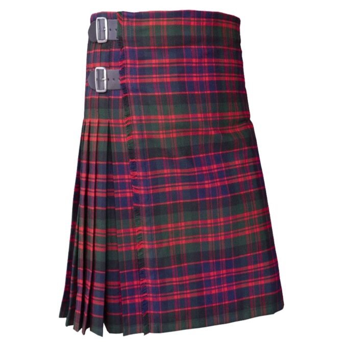 Macdonald Tartan Kilt Side