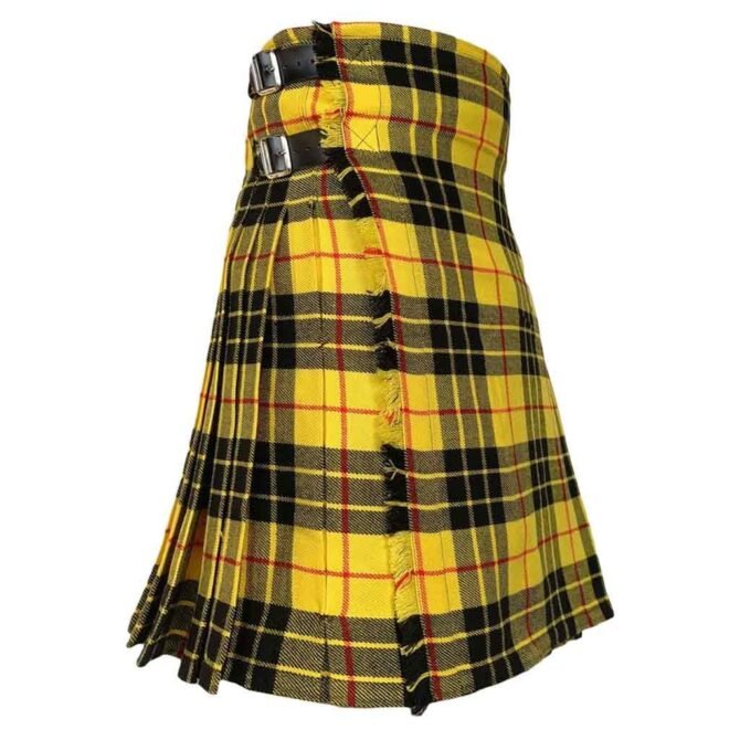 Macleod Of Lewis Tartan Kilt Side