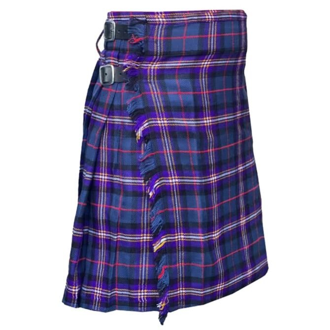 Masonic Tartan Kilt Side