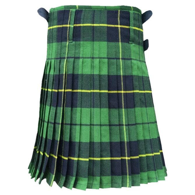 Wallace Hunting Tartan Kilt Back