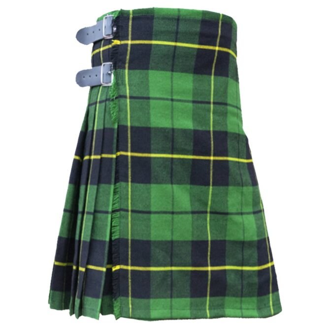 Wallace Hunting Tartan Kilt Side