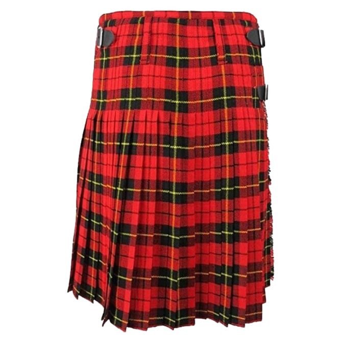 Wallace Tartan Kilt Back