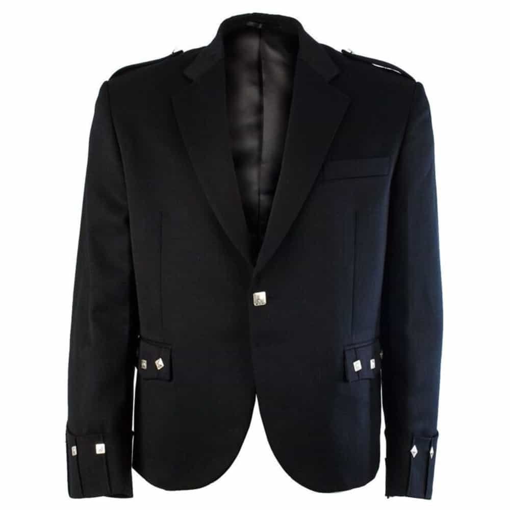 Black Argyle Jacket