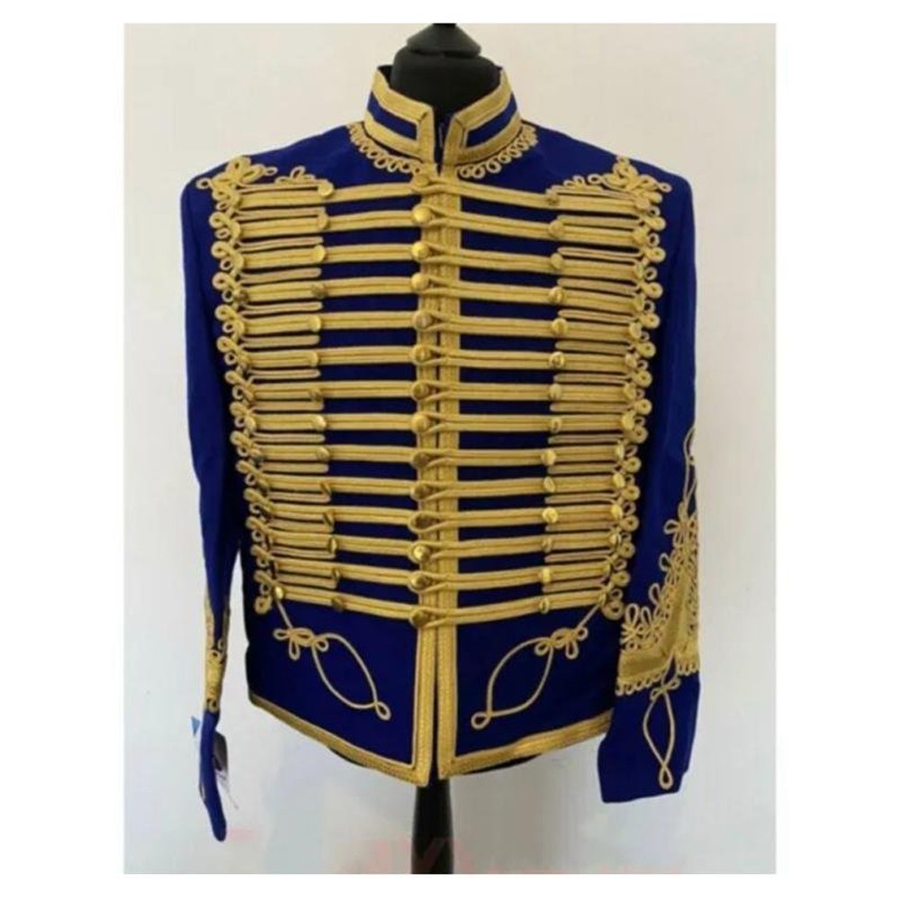 Blue Hussar Marching Pipe Band Jacket