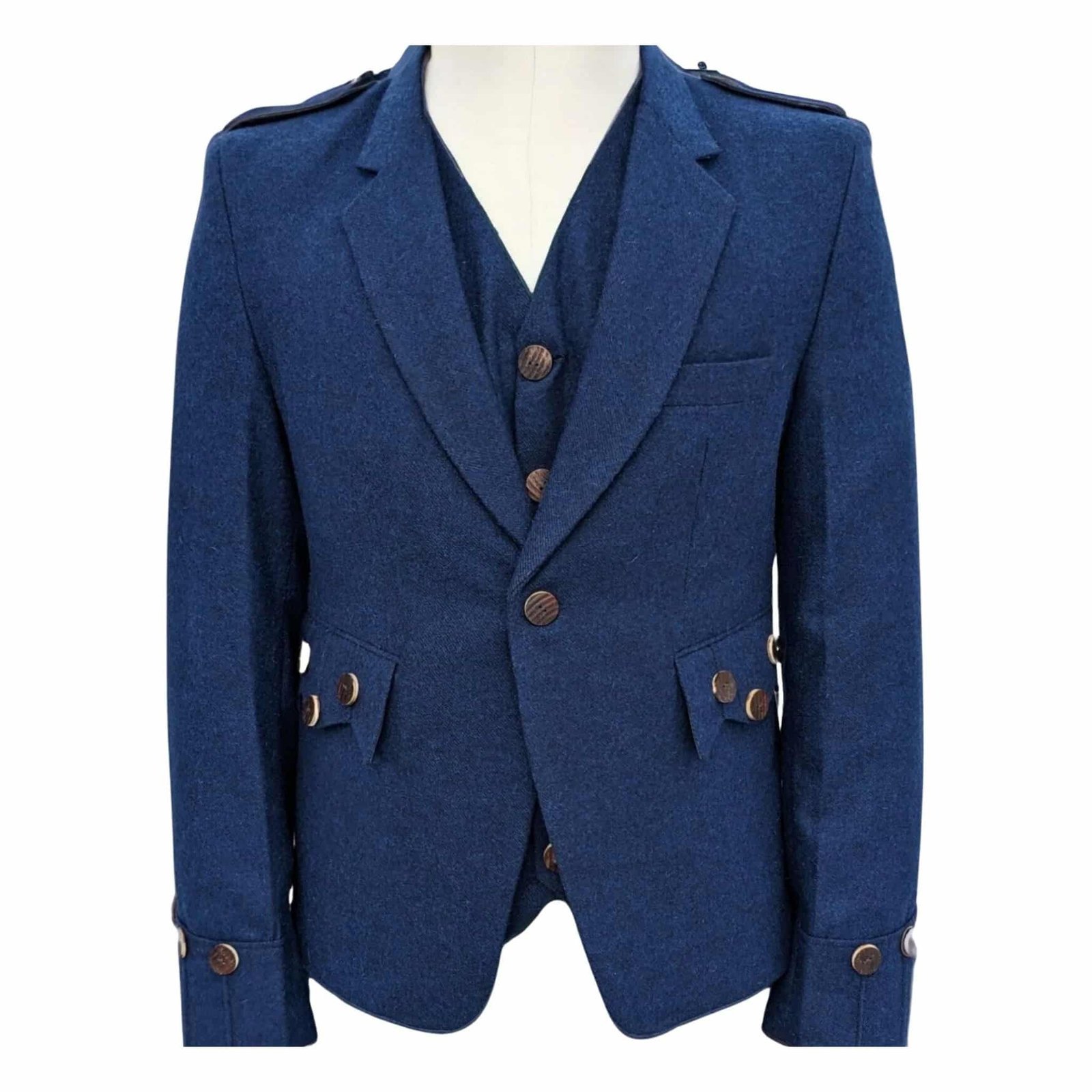 Blue Tweed Jacket