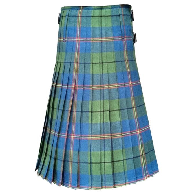 Carmichael Tartan Kilt Back