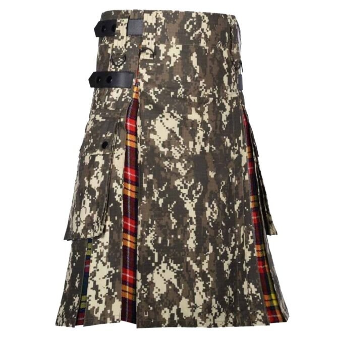 Fashion Tactical Hybrid Kilt Side