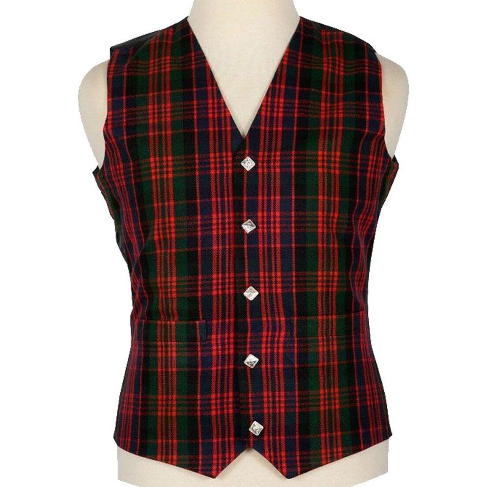 Macdonald Tartan Vest