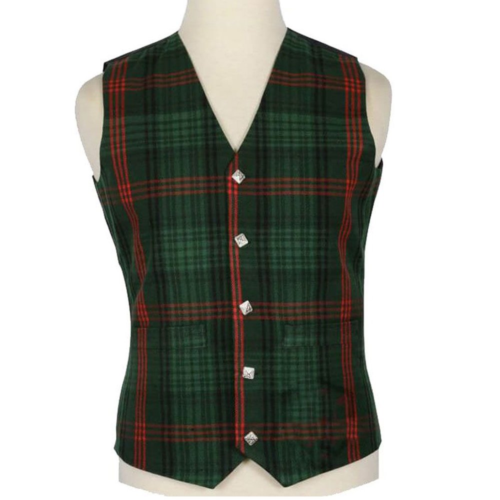 Rose Hunting Tartan Vest