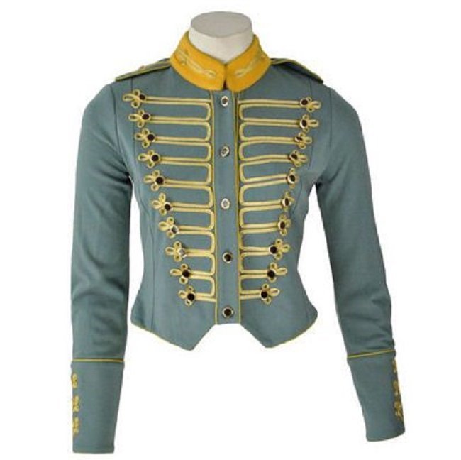 Short Military Parade Jacket