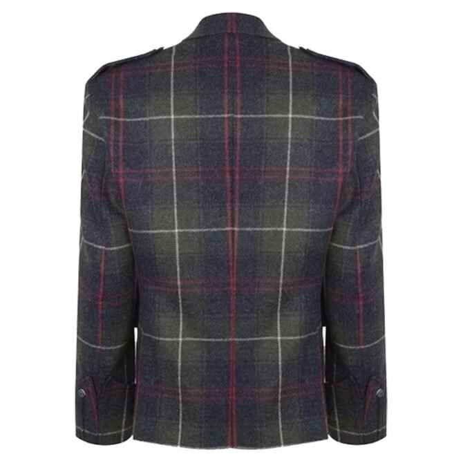 Tweed Argyll Kilt Jacket Back