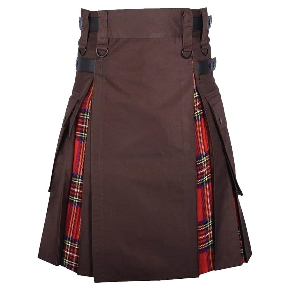 Brown Hybrid Kilt