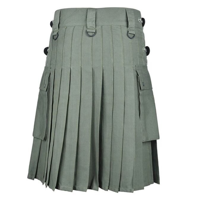 Cotton Utility Kilt Back