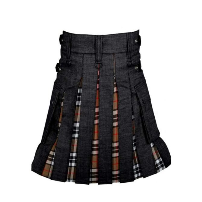 Denim Hybrid Kilt Back