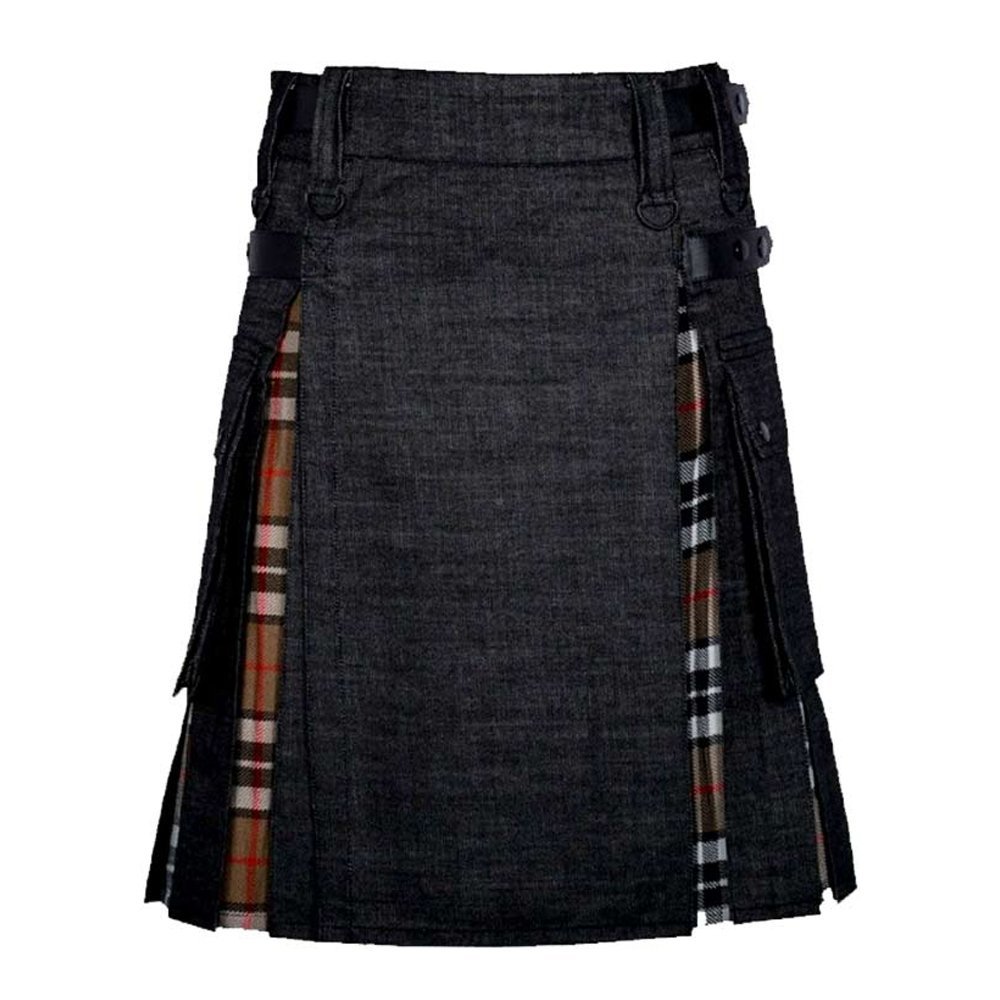 Denim Hybrid Kilt