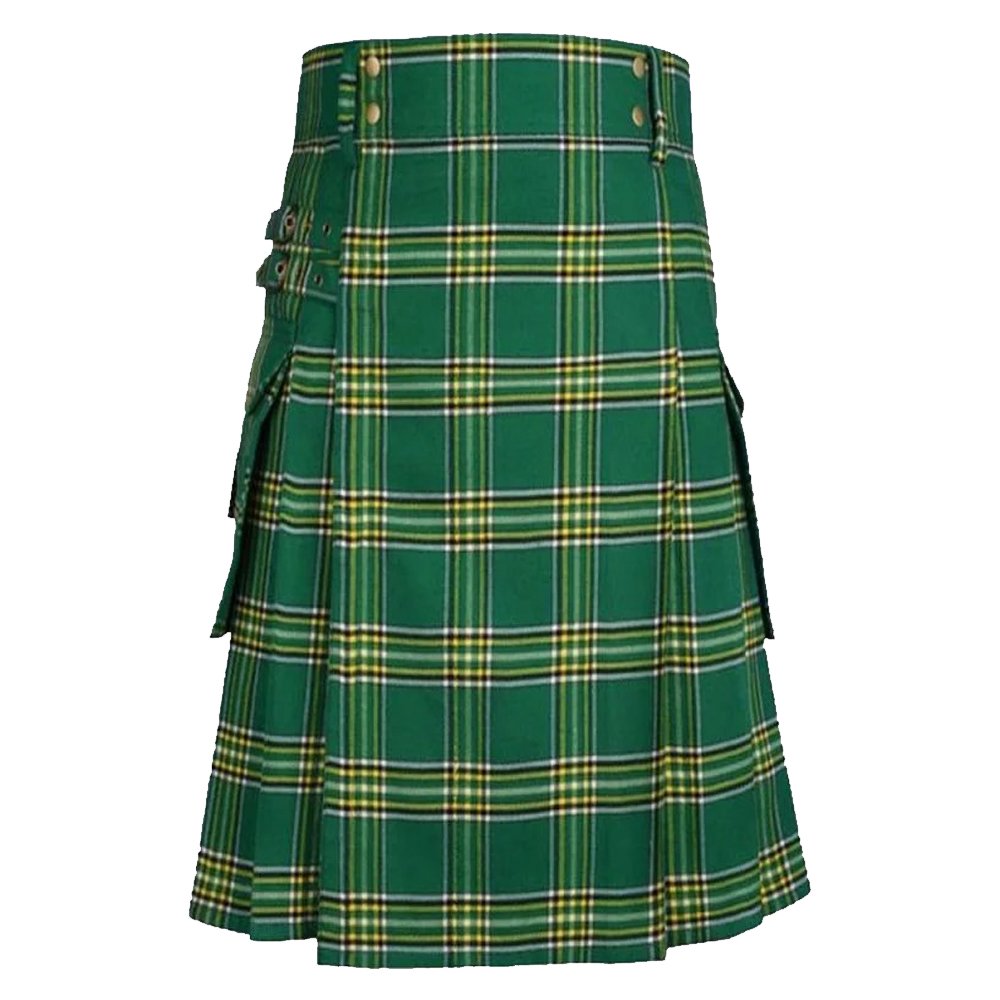 Irish Tartan Utility Kilt