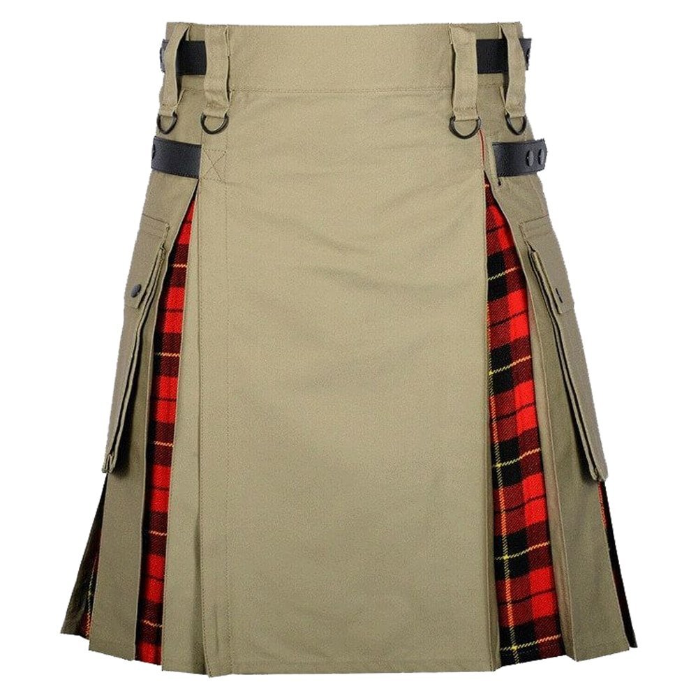 Khaki Hybrid Kilt