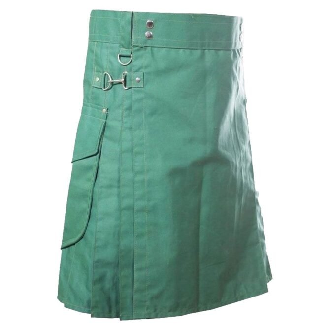 Mens Utility Kilt Side