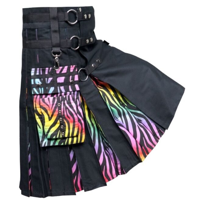 Rainbow Hybrid Kilt Side