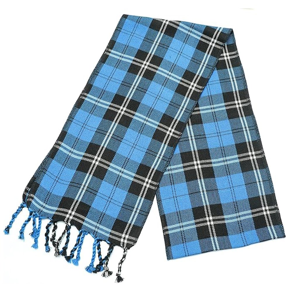 Blue Ramsey Tartan Scarves