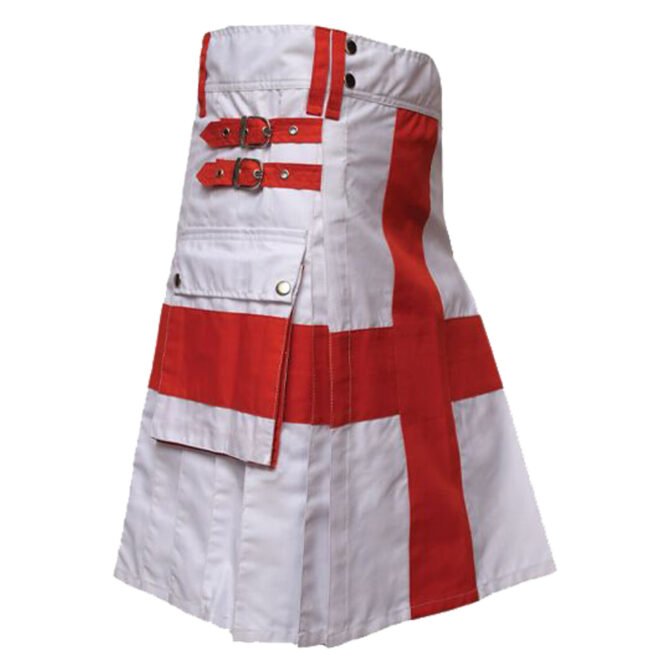 English Flag Kilt Side