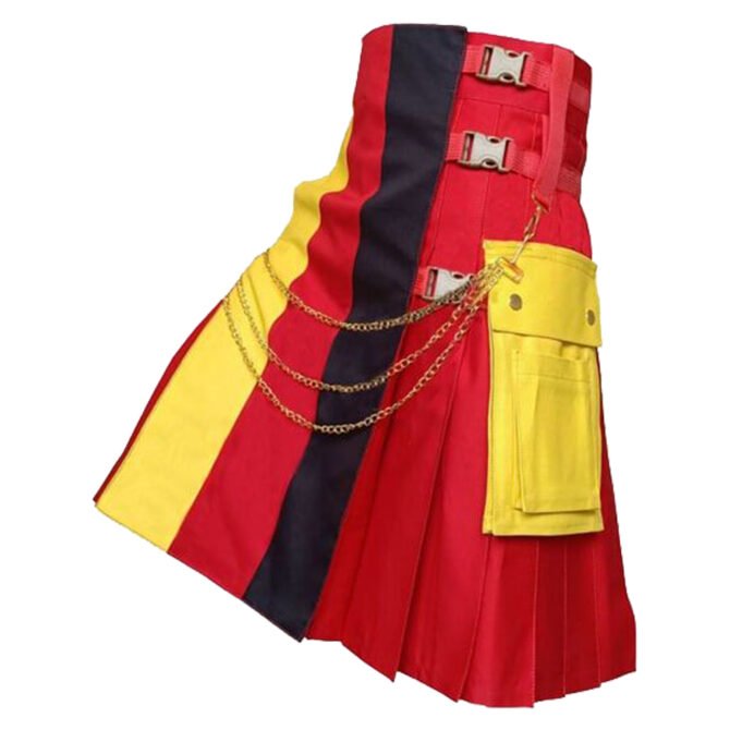 German Flag Kilt Left