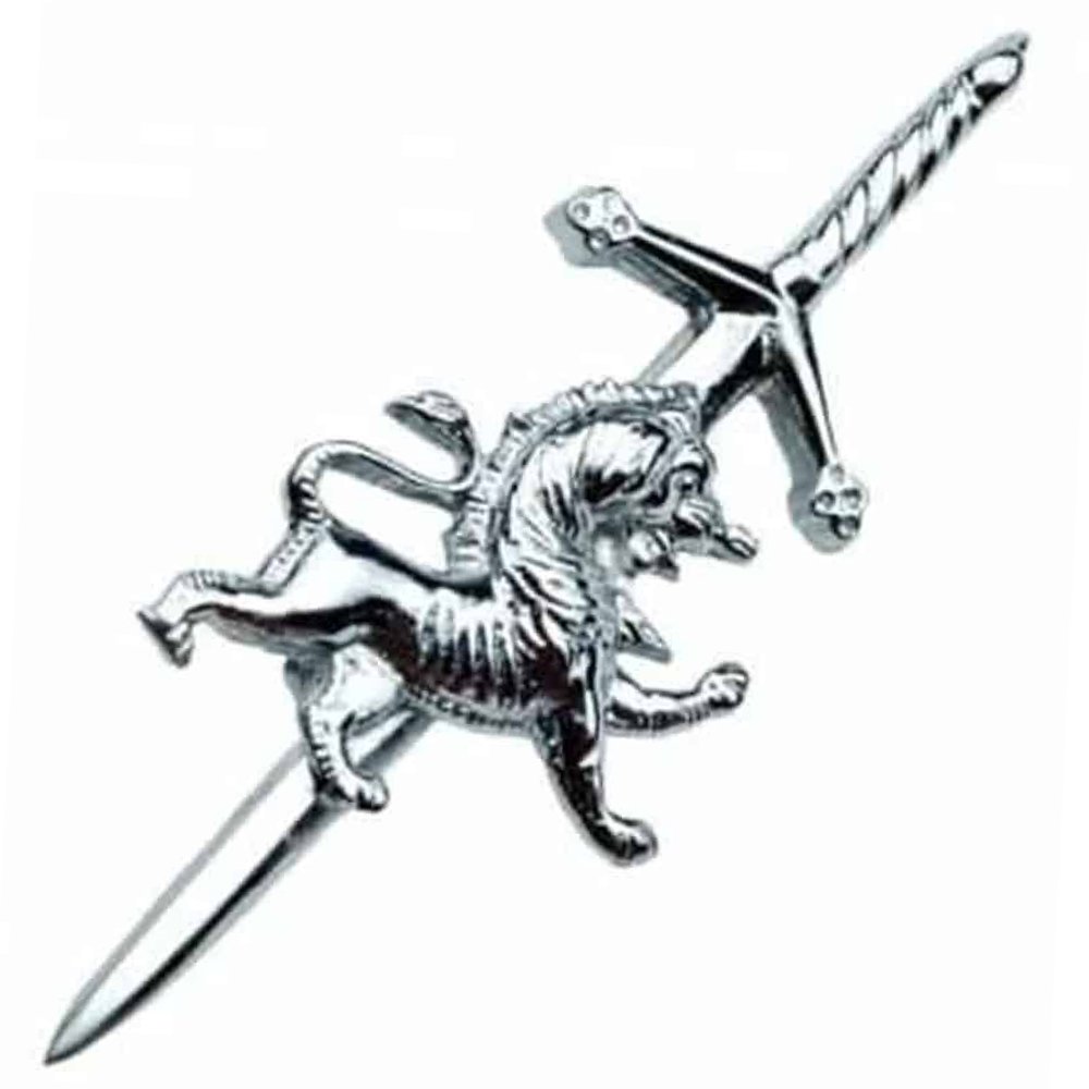 Lion Rampant Kilt Pin