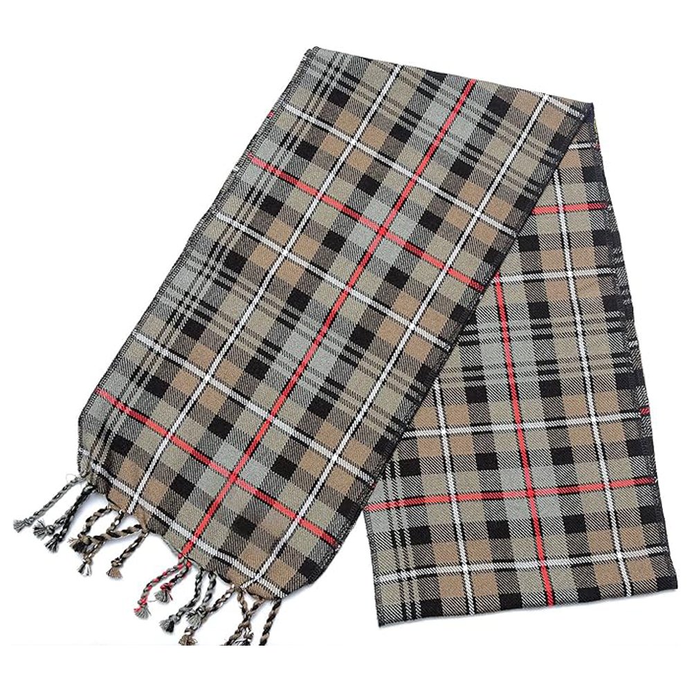 Mackenzie Weathered Tartan Scarves