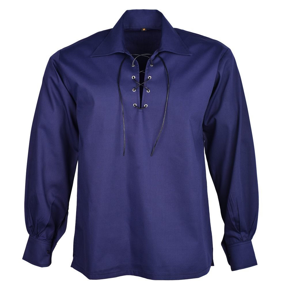 Navy Blue Jacobite Ghillie Shirt