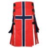 Norwegian Flag Kilt