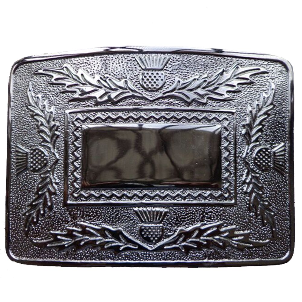 Scottish Thistle Kilt Belt Buckle