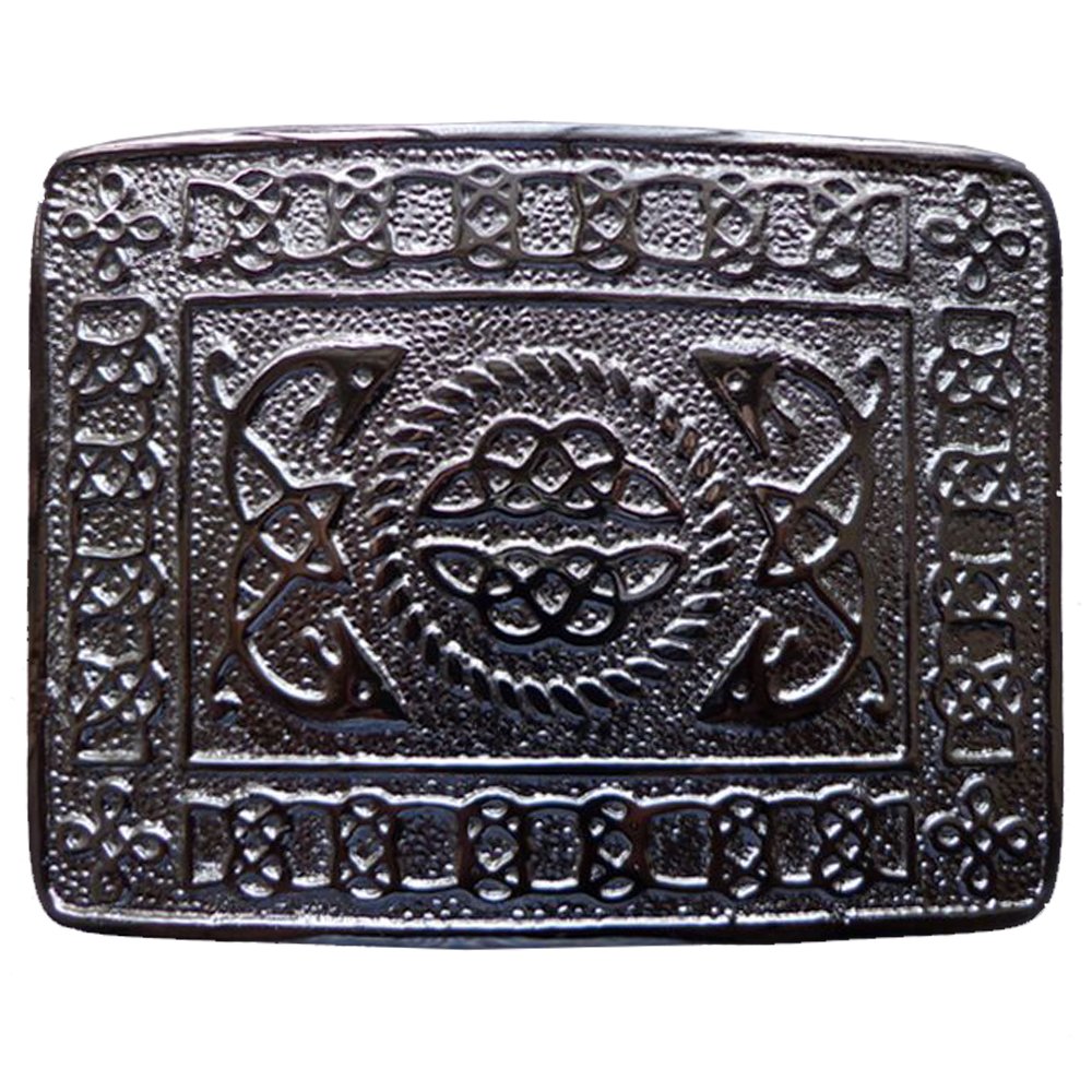 Serpent Celtic Knot Belt Buckle