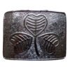 Shamrock Kilt Belt Buckle